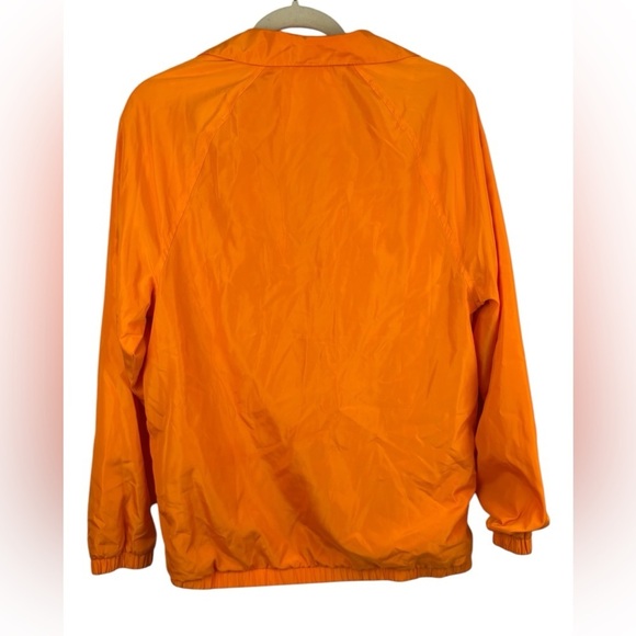 NWOT Disney Neon Orange Full Zip Jacket Size Small Novelty Elastic Waist - Picture 2 of 9